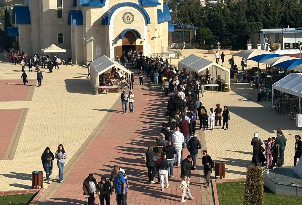 5η ημέρα προσκυνήματος της Αγίας Ζώνης στην Ι.Μ. Ταμασού – Ουρά στον Ι.Ν. Αγίου Αποστόλου Ανδρέου