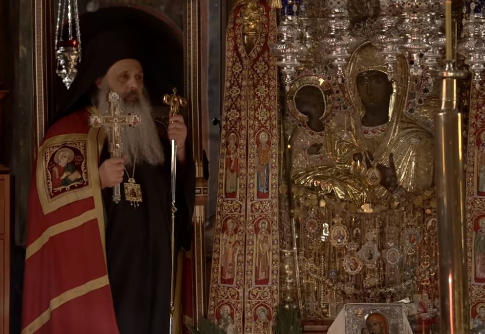 Ο Μητροπολίτης Σταγών και Μετεώρων Θεόκλητος στη Μονή Χιλανδαρίου (ΒΙΝΤΕΟ)