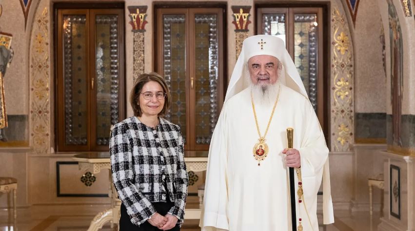 Ambasadorul Greciei, în vizită de prezentare la Patriarhia Română