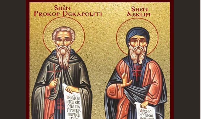 Oshënar Prokop Dekapoliti. Dëshmor Gjelas Aktori. Dëshmor Nisi. Oshënar Asklipi