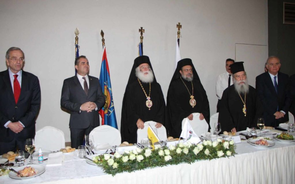Γεύμα προς τιμήν του Πατριάρχη Αλεξανδρείας από τον Δήμο Καλαμάτας