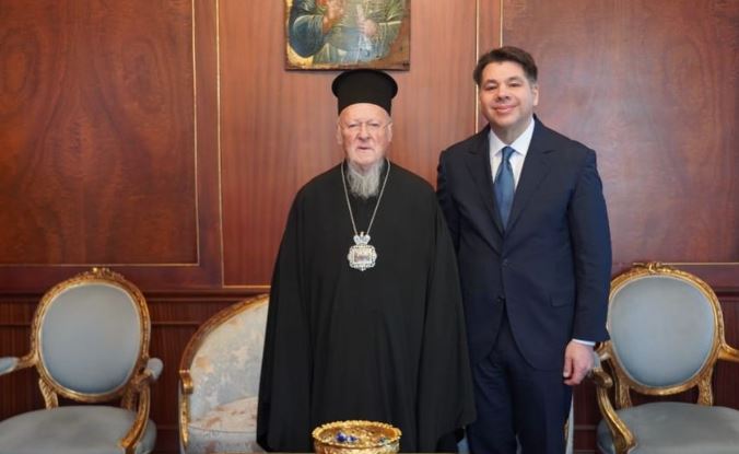 استقبال سعادة السفير الأمريكي لدى اليونان السيد جورجيوس تسونيسفي