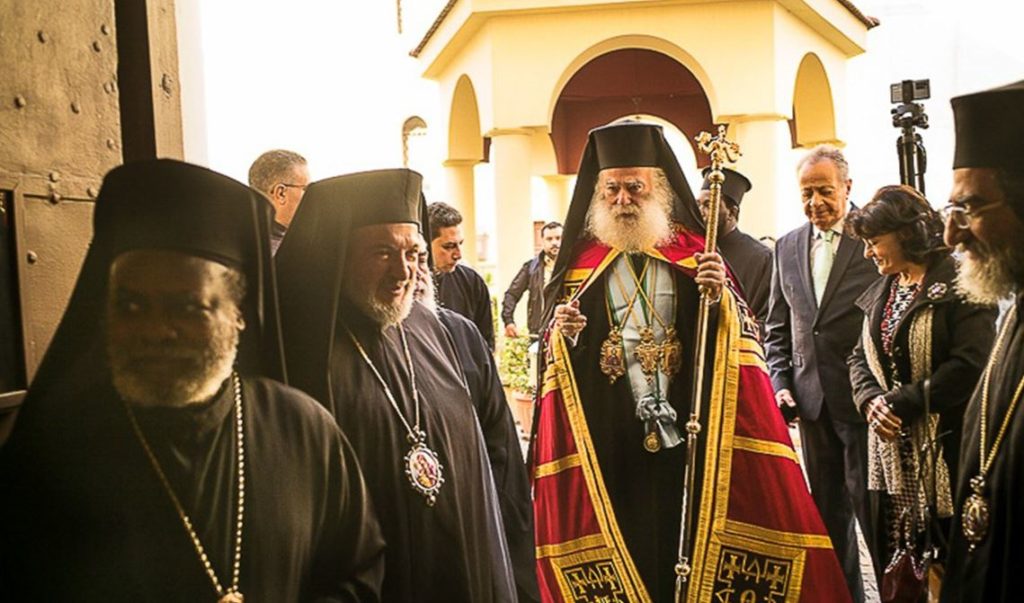 أعضاء المجمع المقدس لبطريركية الإسكندرية يشاركون في عيد شفيع البابا ثيودروس