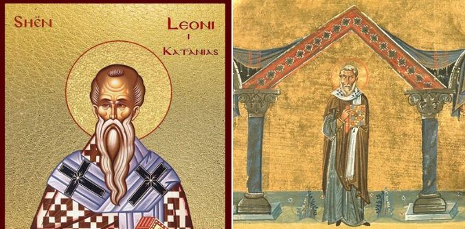 Oshënar Leoni i Katanias. Oshënar Visarioni, çudibërës. Agathoni i Romës. Oshënar Plotini.