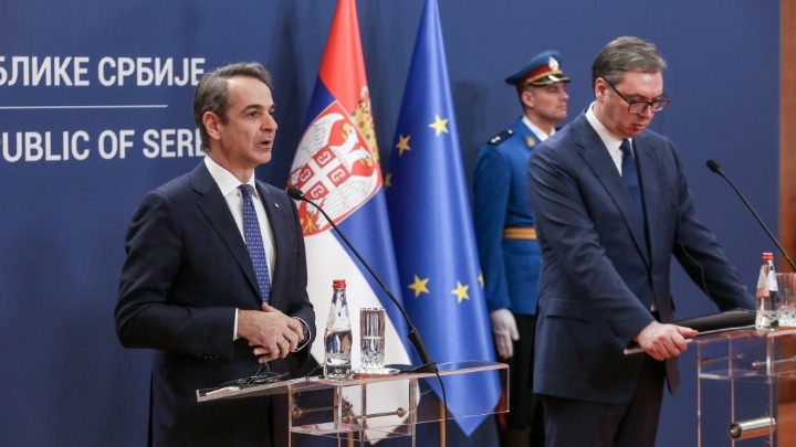 Μητσοτάκης: Η Ελλάδα είναι ο πιο σταθερός σύμμαχος της Σερβίας για την ευρωπαϊκή της προοπτική (ΒΙΝΤΕΟ)