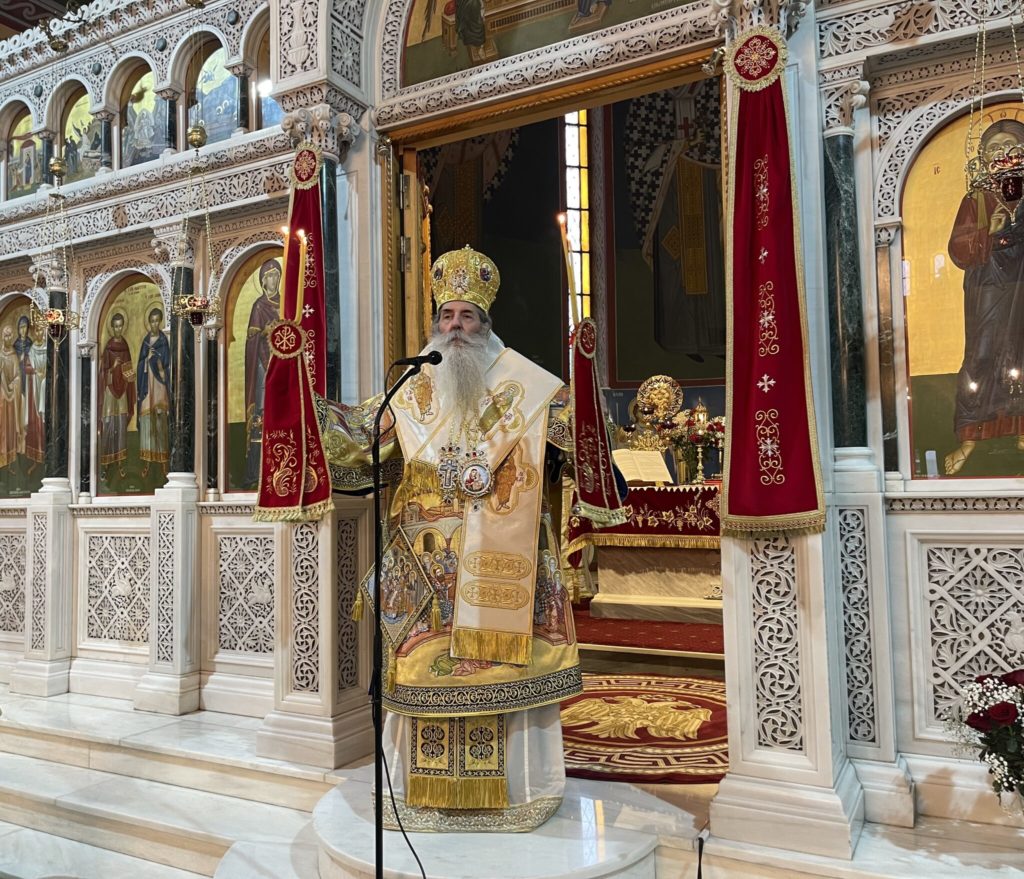 Πειραιώς Σεραφείμ: «Για εμάς ο τάφος δεν είναι παρά ένα σκαλοπάτι που ανεβαίνουμε στην άκτιστη ζωή του Κυρίου μας»