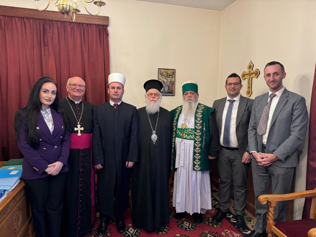 Ο Αρχιεπίσκοπος Αναστάσιος ανέλαβε Πρόεδρος του Διαθρησκευτικού Συμβουλίου Αλβανίας
