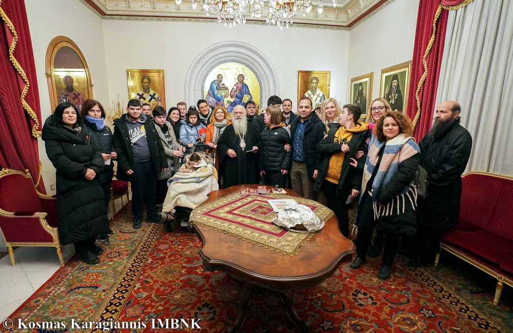 Επίσκεψη μαθητών του Ε.Ε.Ε.Ε.Κ. Λαζοχωρίου στον Μητροπολίτη Βεροίας