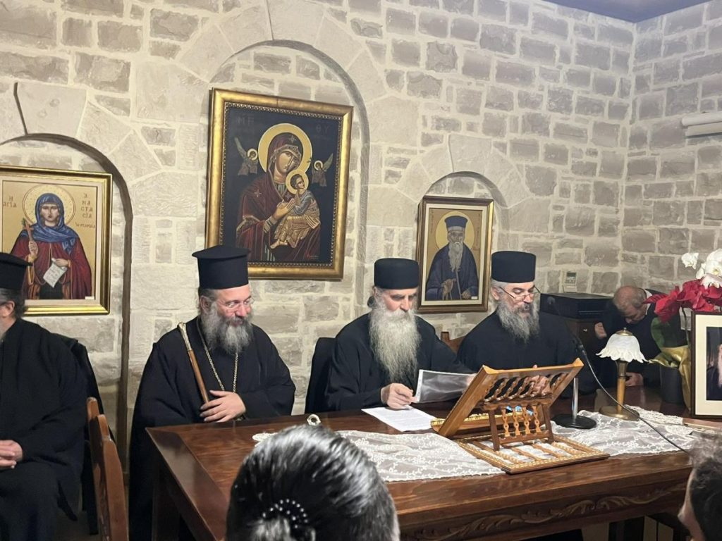 Ομιλία Ιερομονάχου Λουκά Γρηγοριάτη στην Ιερά Μονή Αγίας Αναστασίας Ρωμαίας Ρεθύμνης