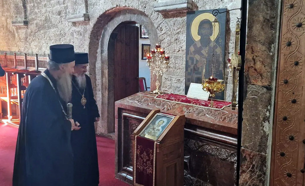 Τη Μονή Μιλεσέβου επισκέφθηκε ο Πατριάρχης Σερβίας