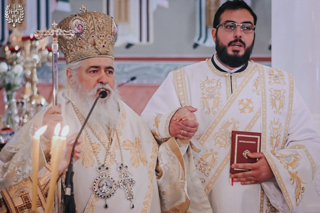 Χειροτονία διακόνου στον Ι. Ν. Αγίου Παντελεήμονος Πολίχνης