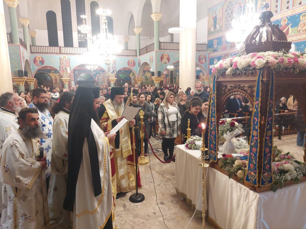 Τελευταία Ιερά Αγρυπνία ενώπιον της Αγίας Ζώνης στην Πάφο (ΦΩΤΟ-ΒΙΝΤΕΟ)