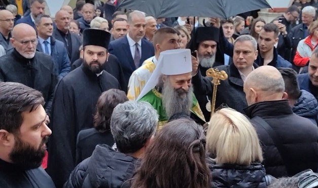 Ο Πατριάρχης Σερβίας στη Μονή Κρκα στη Δαλματία