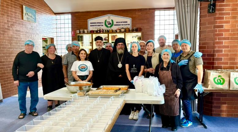 Μελβούρνη: Ο Επίσκοπος Σωζοπόλεως κοντά στους εθελοντές της Πρωτοβουλίας «Five Loaves»
