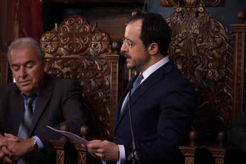 Νίκος Χριστοδουλίδης: Η παρούσα κατάσταση πραγμάτων δεν αποτελεί το μέλλον της πατρίδας