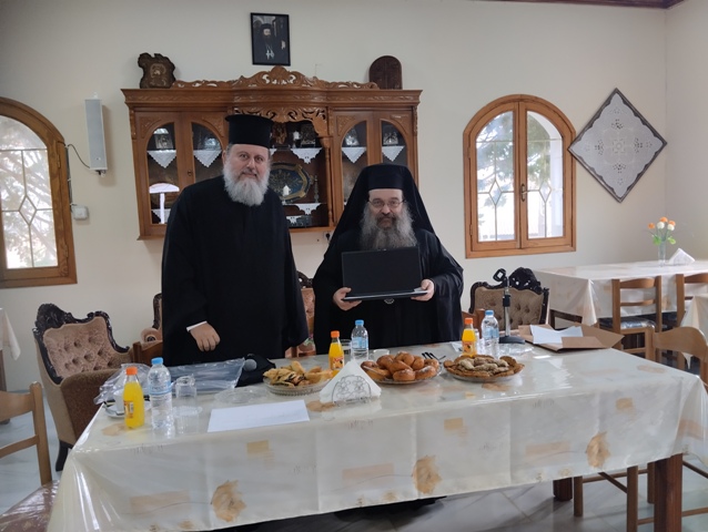 Παράδοση Ψηφιακού Κόμβου στην Ιερά Μητρόπολη Χίου