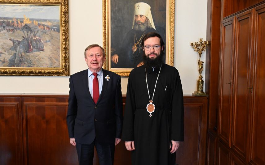 Председатель ОВЦС встретился с исполнительным директором фонда «Русский мир»