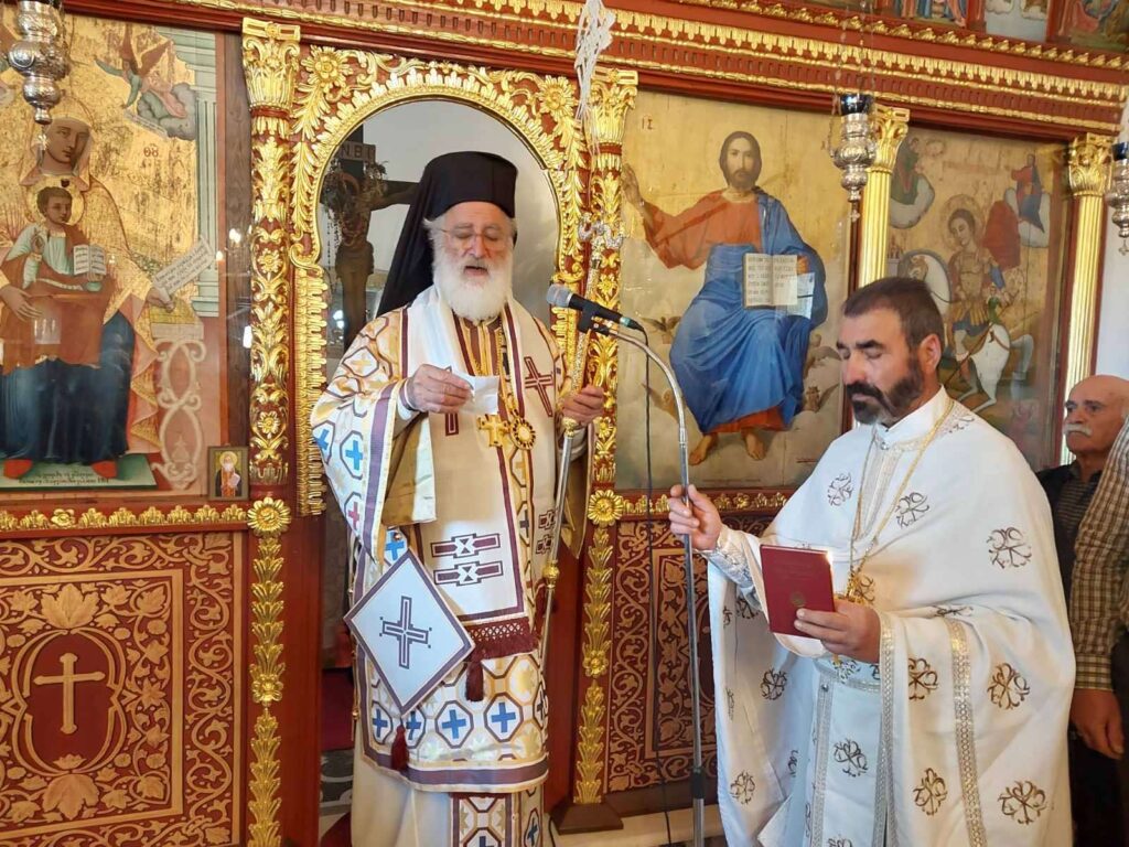 Ο Μητροπολίτης Αρκαλοχωρίου στην ενορία Δεματίου