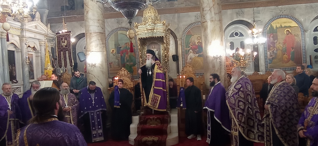 Α’ Κατανυκτικός Εσπερινός στην Ιερά Μητρόπολη Σάμου