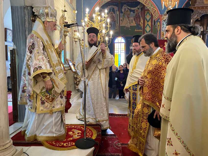 Ο Μητροπολίτης Κορίνθου τέλεσε την «εις Πνευματικόν Χειροθεσία» του π. Ιωάννη Δρίτσα