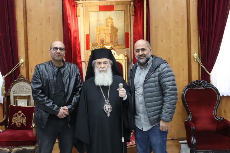 Συνάντηση Πατριάρχη Ιεροσολύμων με Επιτρόπους της Κοινότητας της πόλης Τάϋμπε