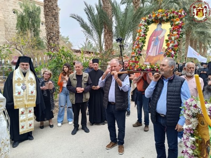 عيد القديس أبينا البار جيراسيموس الأردني