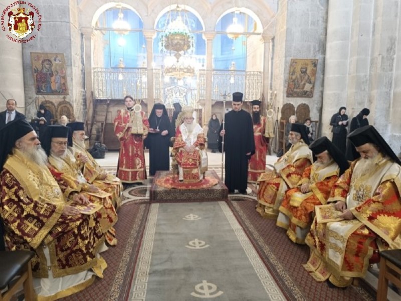 Η Κυριακή της Ορθοδοξίας στο Πατριαρχείο Ιεροσολύμων (ΦΩΤΟ& ΒΙΝΤΕΟ)