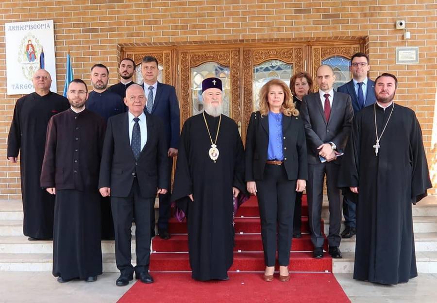 Вицепрезидентът Илиана Йотова участва в църковни инициативи на българите в Румъния (фоторепортаж)