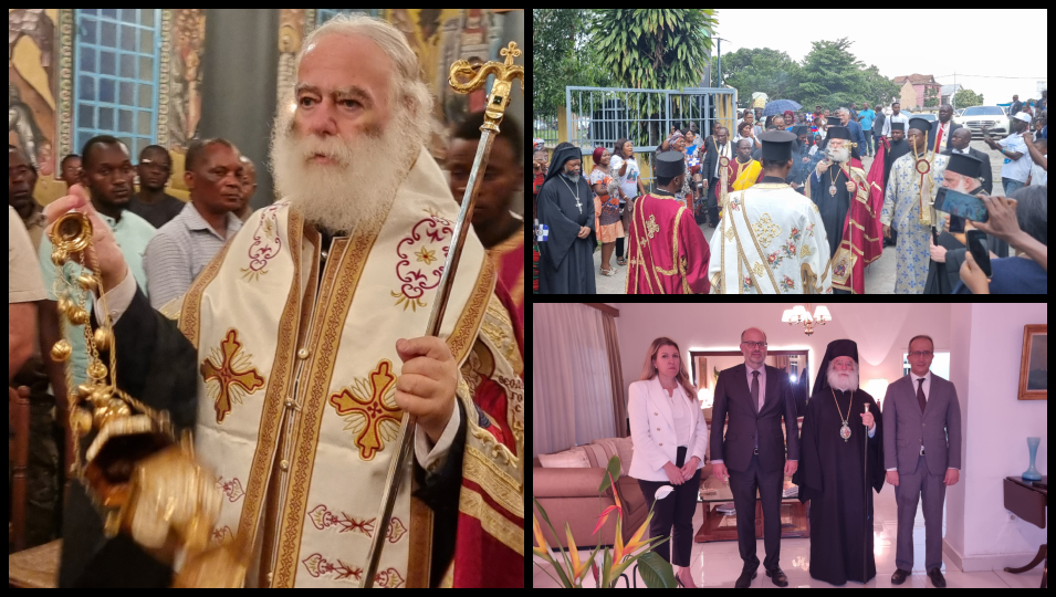 2η ημέρα επίσκεψης του Πατριάρχη Αλεξανδρείας στην Κινσάσα