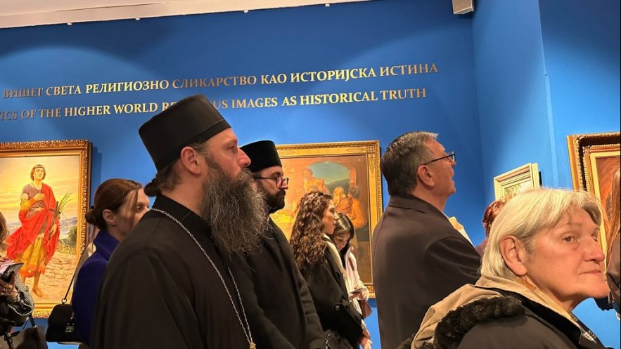 Епископ Иларион на отварању изложбе “Урош Предић – Достојанство свакидашњице” (ФОТО)