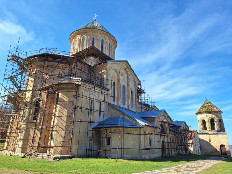 გელათის ტაძარში კედლის მხატვრობის საკონსერვაციო სამუშაოები იწყება