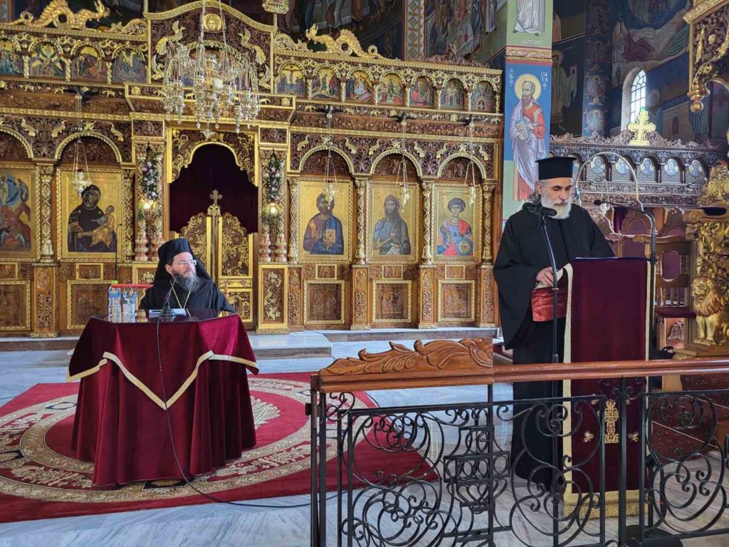 Ιερατική Σύναξη στην Ιερά Μητρόπολη Κιλκισίου με θέμα τη Μεγάλη Τεσσαρακοστή