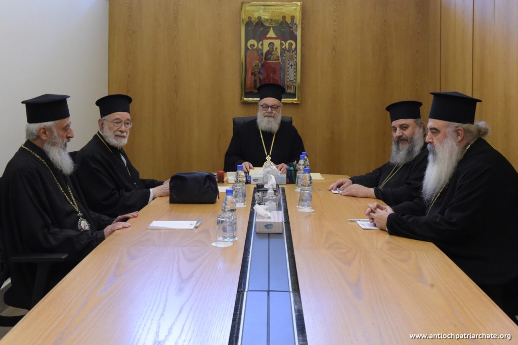 عقدت اللجنة المجمعية التي شكلها صاحب الغبطة البطريرك يوحنا (العاشر)، للبحث في التطورات التي تشهدها الأبرشية الأنطاكية في أميركا الشمالية