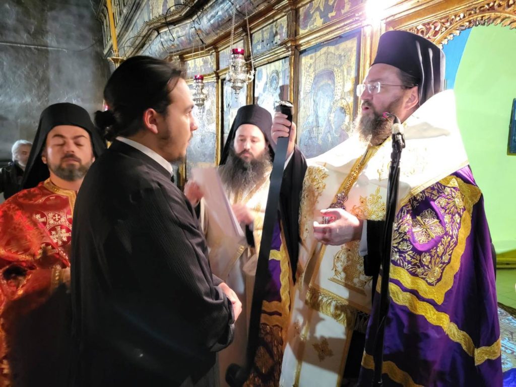 Κουρά μοναχού τέλεσε ο Μητροπολίτης Κιλκισίου