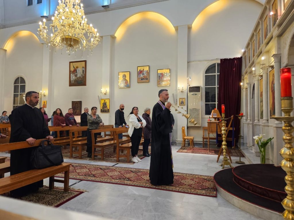 ‎خدمة صلاة النوم الكبرى في القصيبة