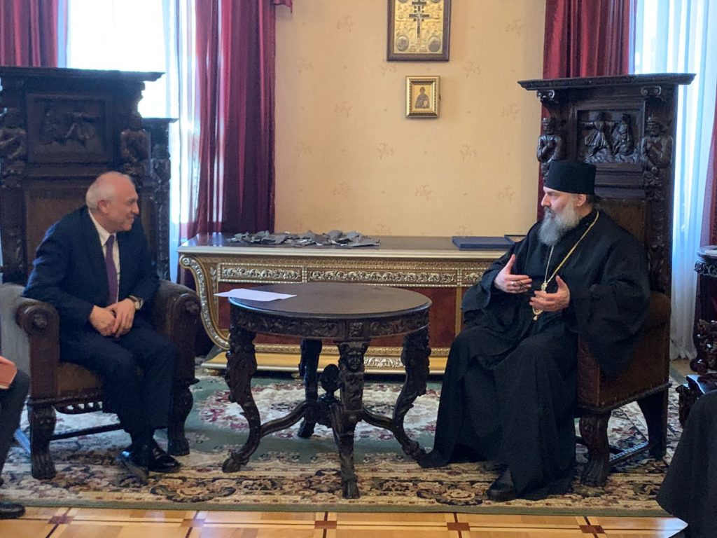 Ο Πρέσβης της Αρμενίας στο Πατριαρχείο Γεωργίας