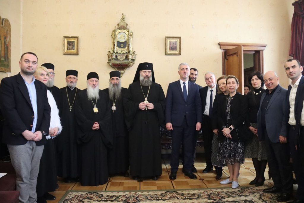 Μνημόνιο συνεργασίας μεταξύ του Πατριαρχείου Γεωργίας και του Υπουργείου Προστασίας Περιβάλλοντος και Γεωργίας