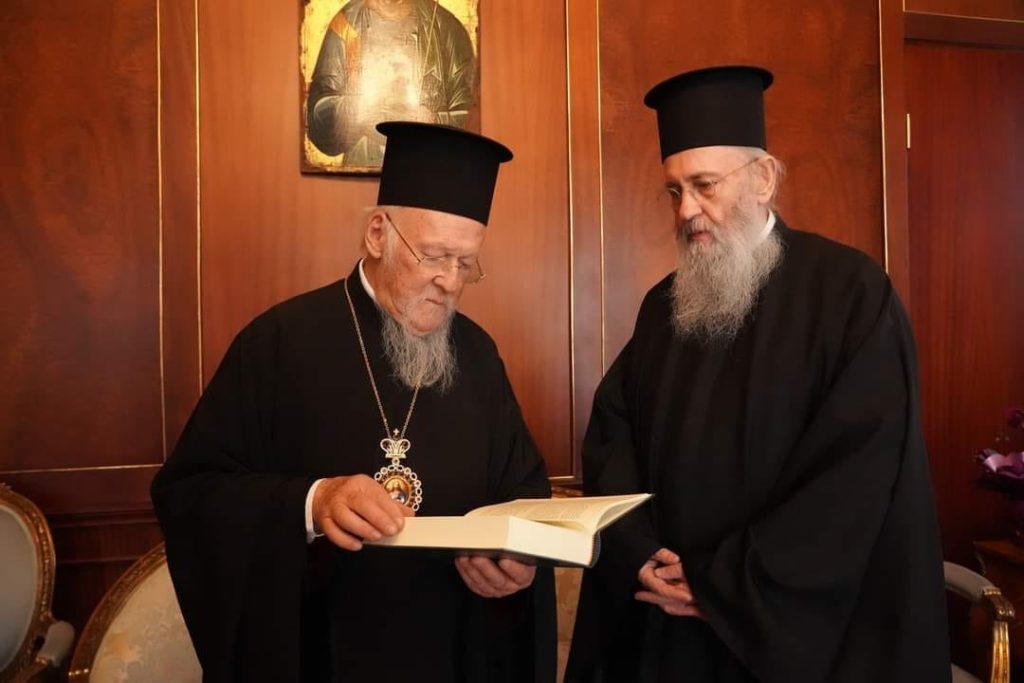 استقبال سيادة متروبوليت نافباكتوس وأجيوس فلاسيوس من اليونان