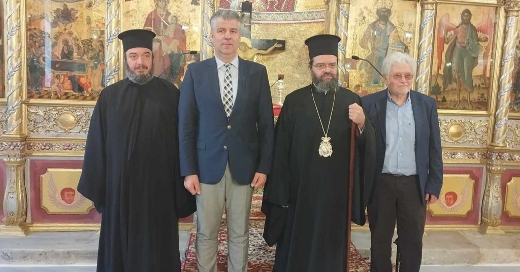 Συνάντηση Μητροπολίτη Μαρωνείας με τον Περιφερειάρχη Ανατολικής Μακεδονίας και Θράκης