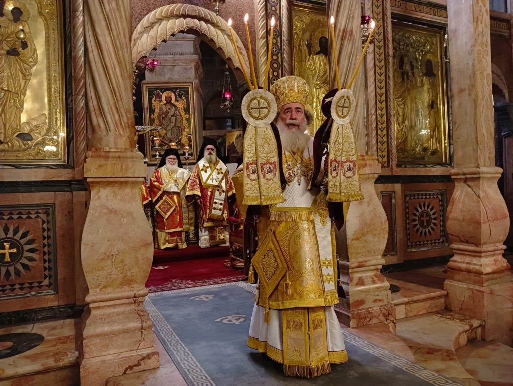 Εορτάστηκαν τα ονομαστήρια του Πατριάρχη Ιεροσολύμων Θεοφίλου