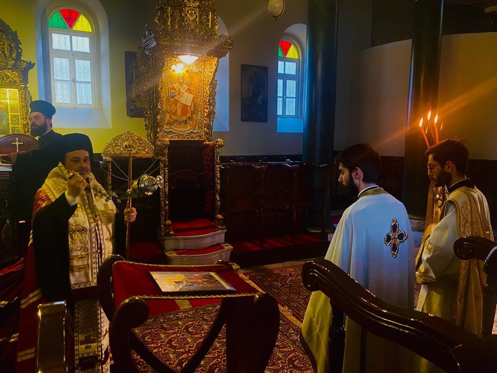 Β’ Στάση των Χαιρετισμών στη Θεολογική Σχολή της Χάλκης