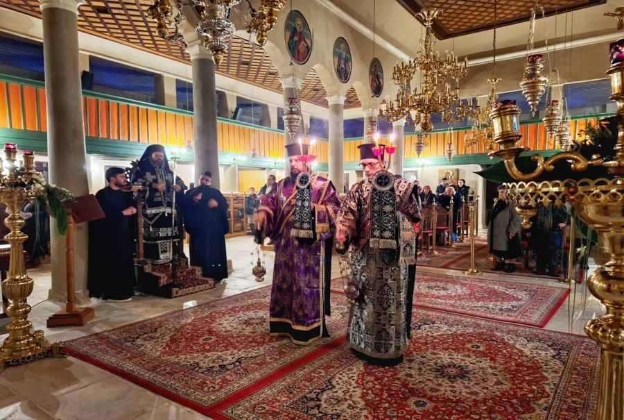 Ο Μητροπολίτης Παντελεήμων στον ανακαινισμένο Ιερό Μητροπολιτικό Ναό Κοιμήσεως της Θεοτόκου Κομοτηνής