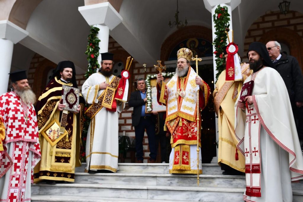 Κυριακή της Απόκρεω στον πανηγυρίζοντα Ι.Ν. Κοιμήσεως της Θεοτόκου και Αγ. Τεσσαρτάκοντα Γοματίου