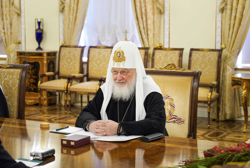 Святейший Патриарх Кирилл встретился с руководством Духовного собрания мусульман России