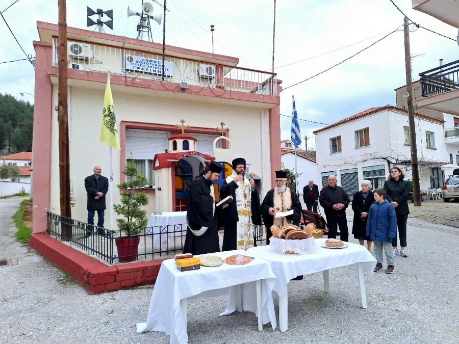 Η εορτή των Αγίων μαρτύρων Χρυσάνθου και Δαρείας της Αθηναίας στο χωριό Γρατινή