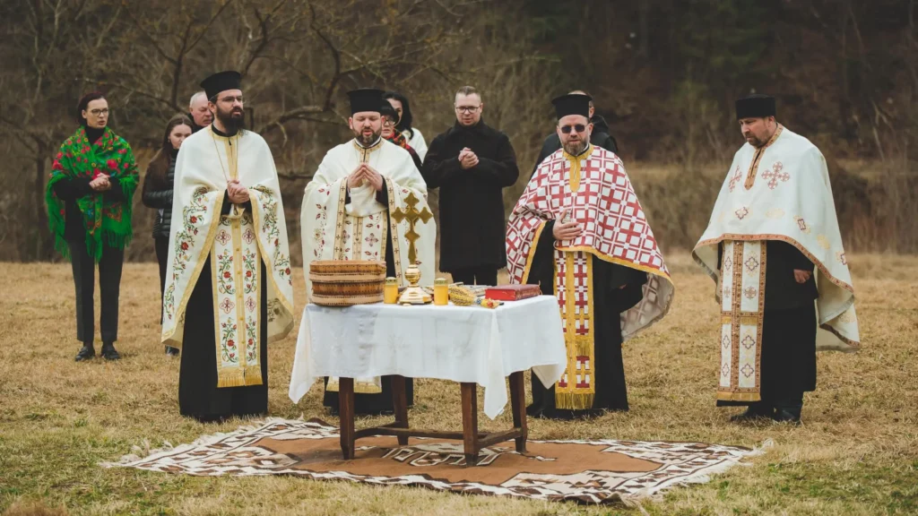 A fost sfințită piatra de temelie a muzeului dedicat huțulilor din Bucovina