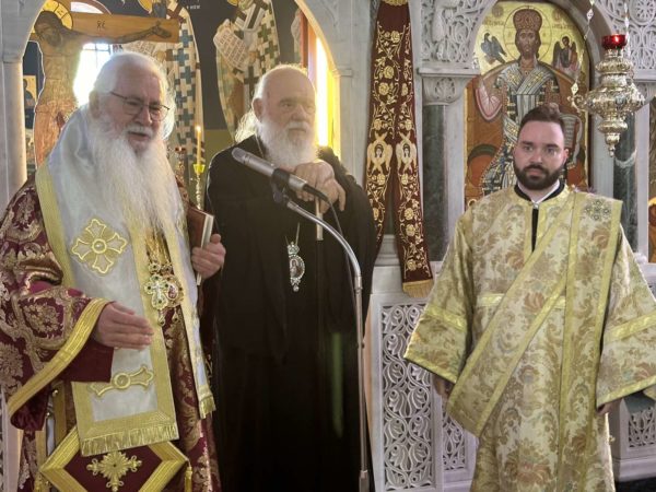 Παρουσία του Αρχιεπισκόπου Αθηνών η εις Διάκονον χειροτονία του Ιερωνύμου Μανωλόπουλου στην Τανάγρα