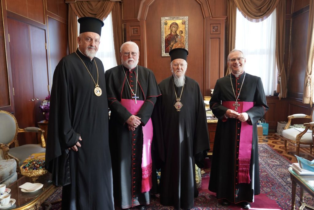 Ο Αρμόδιος επί των Εξωτερικών σχέσεων του Βατικανού επισκέφθηκε το Οικουμενικό Πατριαρχείο