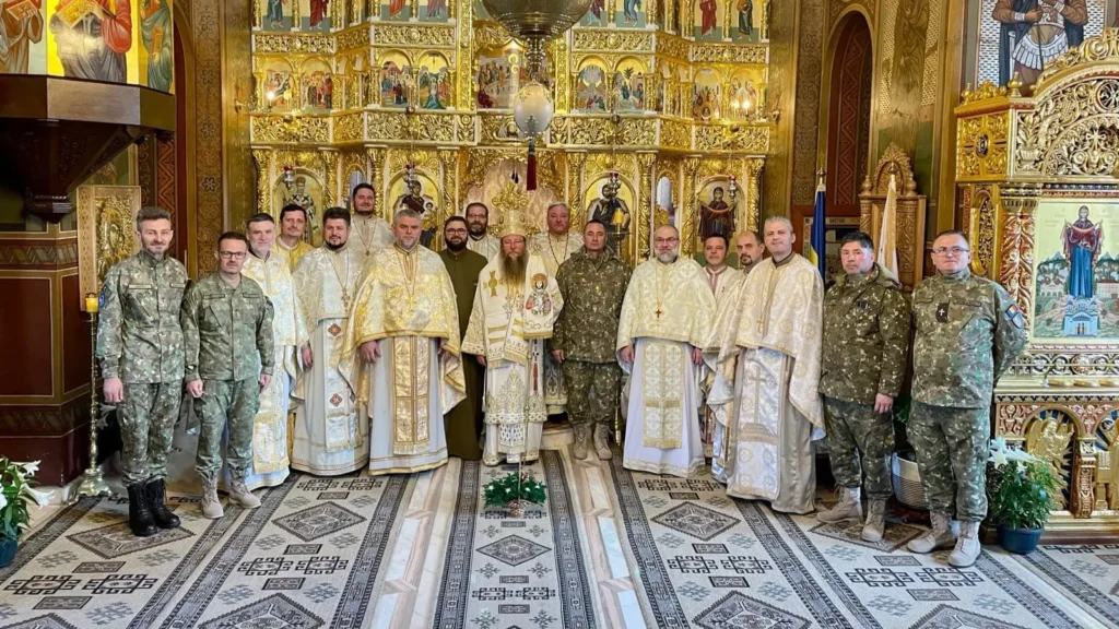 Armata și Biserica slujesc semenii: PS Andrei, la întâlnirea preoților militari din Divizia 4 Infanterie Gemina