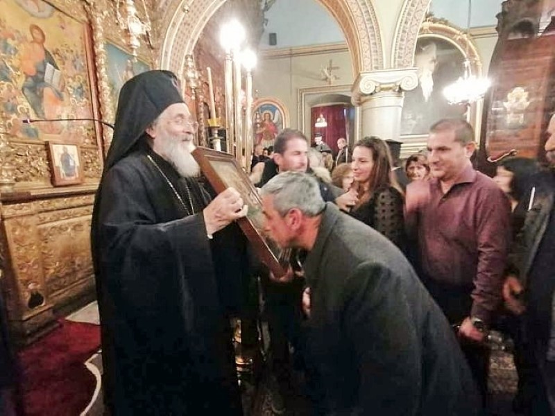 Κατανυκτικός Εσπερινός του «Συγχώριου» στην Κάλυμνο